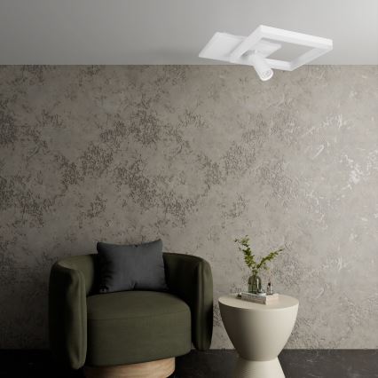 Φωτιστικό οροφής LED/38W/230V + 1xGU10/30W λευκό
