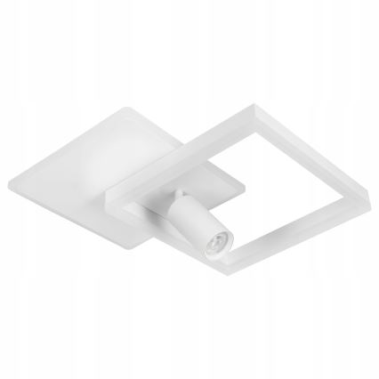 Φωτιστικό οροφής LED/38W/230V + 1xGU10/30W λευκό