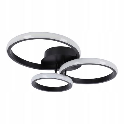 Φωτιστικό οροφής LED/38W/230V μαύρο