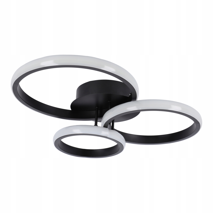 Φωτιστικό οροφής LED/38W/230V μαύρο