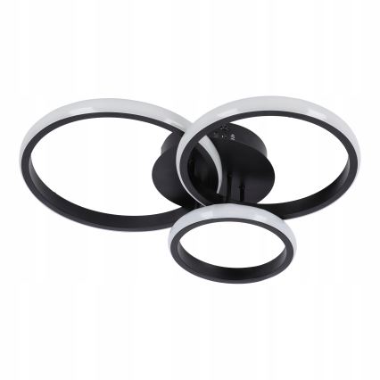 Φωτιστικό οροφής LED/38W/230V μαύρο