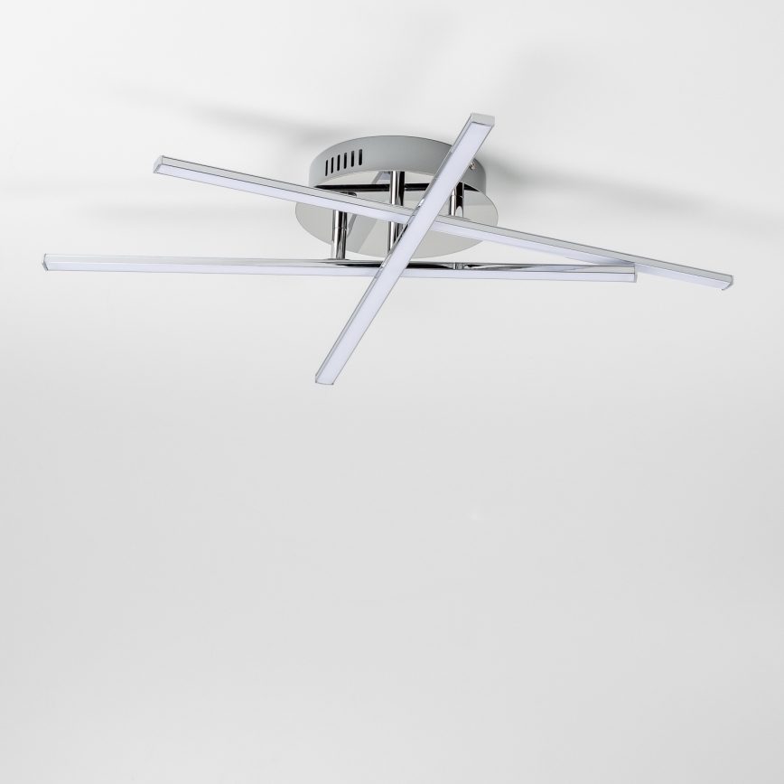 Φωτιστικό οροφής LED 3xLED/3W/230V γυαλιστερό χρώμιο