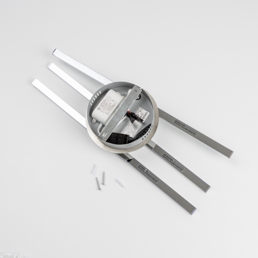 Φωτιστικό οροφής LED 3xLED/3W/230V γυαλιστερό χρώμιο