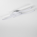 Φωτιστικό οροφής LED 3xLED/6W/230V 3000K ασημί