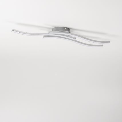 Φωτιστικό οροφής LED 3xLED/6W/230V 3000K ασημί
