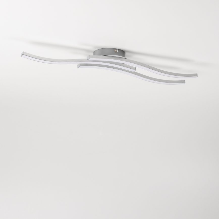 Φωτιστικό οροφής LED 3xLED/6W/230V 3000K ασημί