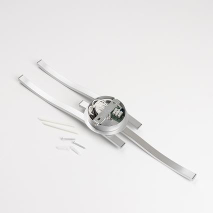 Φωτιστικό οροφής LED 3xLED/6W/230V 3000K ασημί