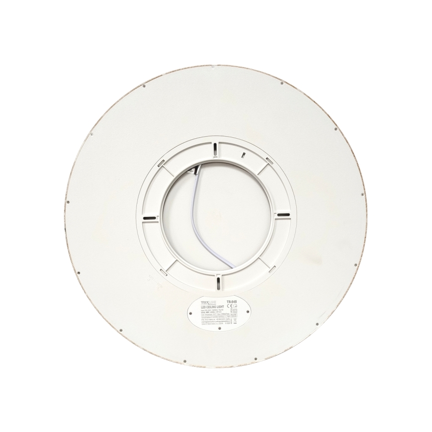 Φωτιστικό οροφής LED, 40W, 230V, 3000/4000/6500K, διάμ. 50 cm, μπεζ