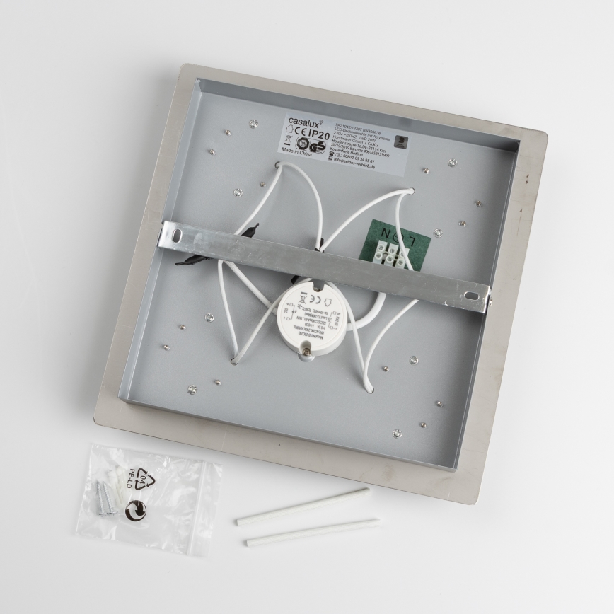 Φωτιστικό οροφής LED 4xLED/4W/230V ματ χρώμιο