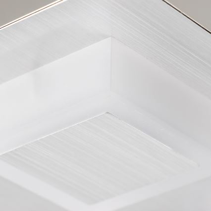 Φωτιστικό οροφής LED 4xLED/5W/230V 3000K 28x28 cm ματ χρώμιο