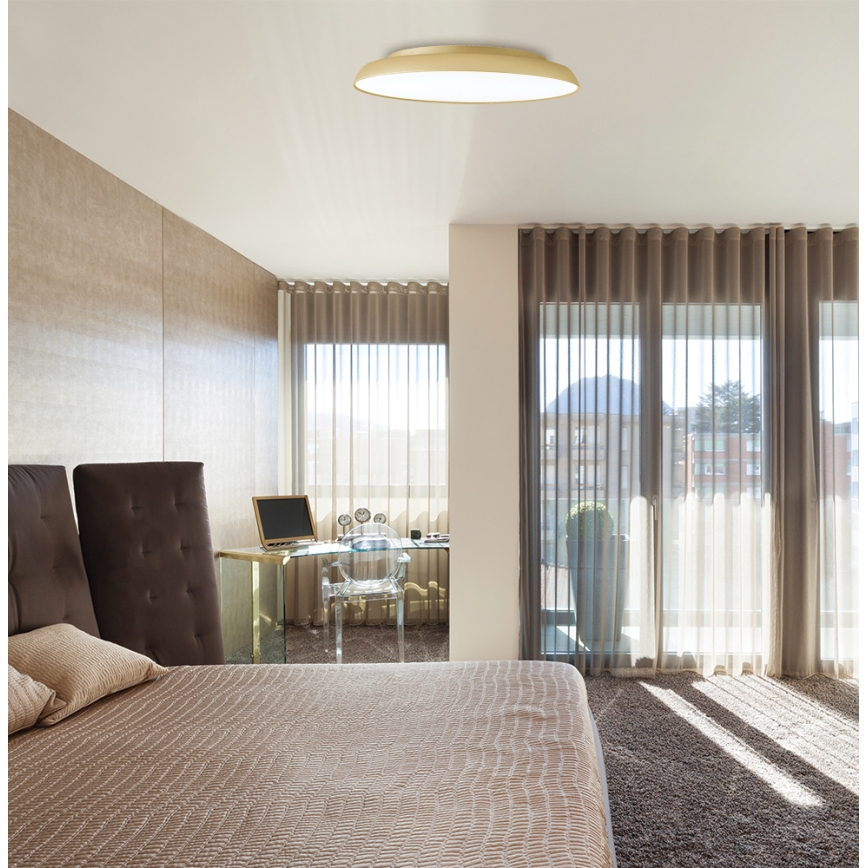 Φωτιστικό οροφής LED ART LED/21W/230V χρυσό