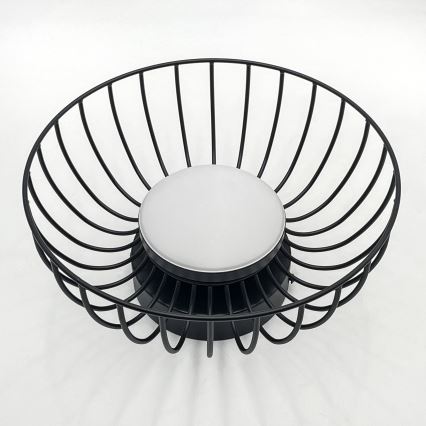 Φωτιστικό οροφής LED BETSY LED/12W/230V Ø 25 cm μαύρο