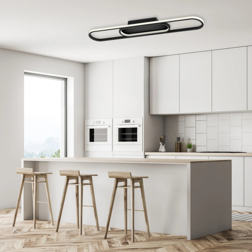 Φωτιστικό οροφής LED CORDOBA LED/26W/230V μαύρο