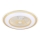 Φωτιστικό οροφής LED Dimmable με ανεμιστήρα ZEPHYR LED/48W/230V 3000-6000K χρυσό + τηλεχειριστήριο