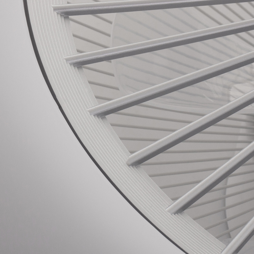 Φωτιστικό οροφής LED Dimmable με ανεμιστήρα ZONDA LED/48W/230V 3000-6000K ασημί + τηλεχειριστήριο