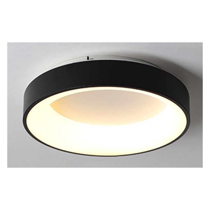 Φωτιστικό οροφής LED DRAX LED/32W/230V 3000-6000K διάμ. 38 cm μαύρο