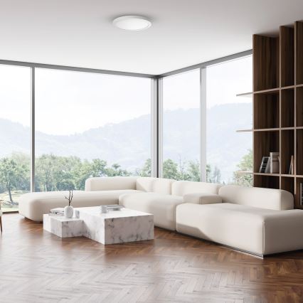 Φωτιστικό οροφής LED EVORA LED/24W/230V 3000/4000/6000K Ø 30 cm λευκό