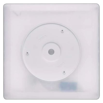 Φωτιστικό οροφής LED FLORI LED/18W/230V 4000K μαύρο 29x29 cm