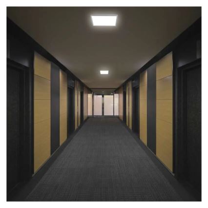 Φωτιστικό οροφής LED FLORI LED/22W/230V 4000K λευκό 42x42 cm