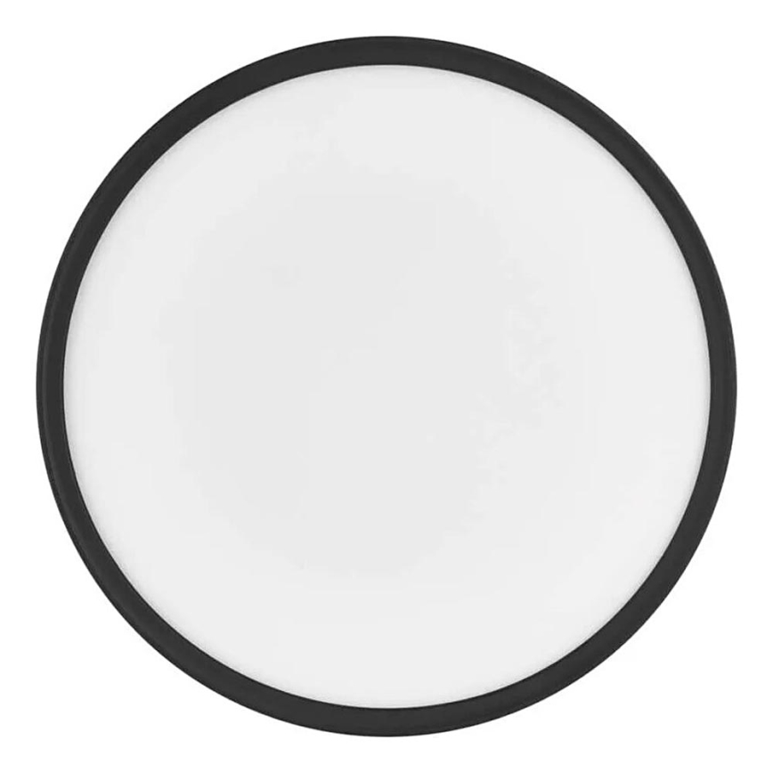 Φωτιστικό οροφής LED FLORI LED/22W/230V 4000K μαύρο διάμετρος 42 cm