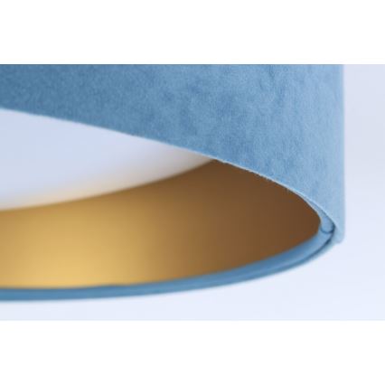 Φωτιστικό οροφής LED GALAXY 1xLED/24W/230V διάμ. 44 εκ. μπλε/χρυσό