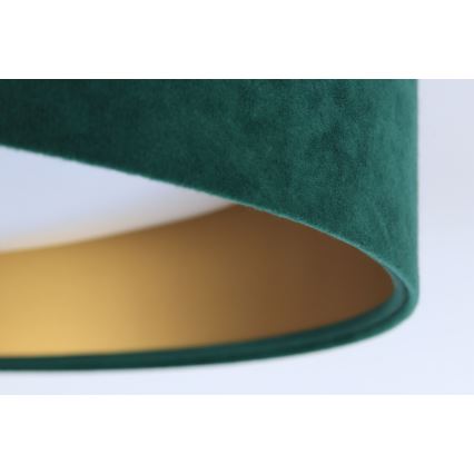 Φωτιστικό οροφής LED GALAXY LED/24W/230V διάμ. 44 εκ. πράσινο/χρυσό