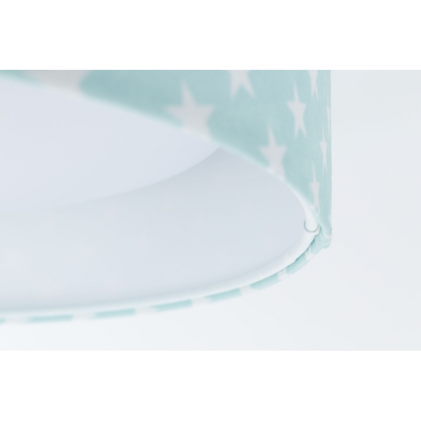 Παιδικό φωτιστικό οροφής LED GALAXY KIDS LED/24W/230V με πράσινα/λευκά αστεράκια