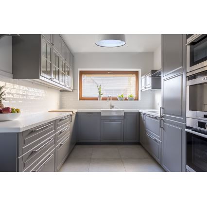 Φωτιστικό οροφής LED GALAXY LED/24W/230V, Ø 44 cm, γκρι/λευκό