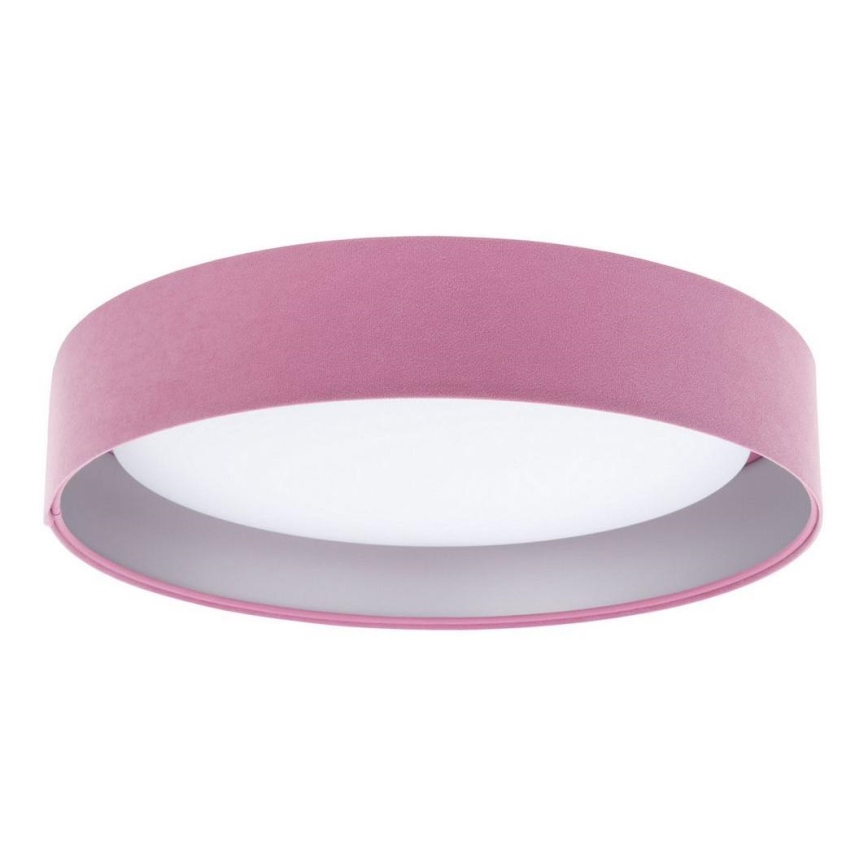 Φωτιστικό οροφής LED GALAXY LED/24W/230V διάμ. 44 εκ. ροζ/ασημί