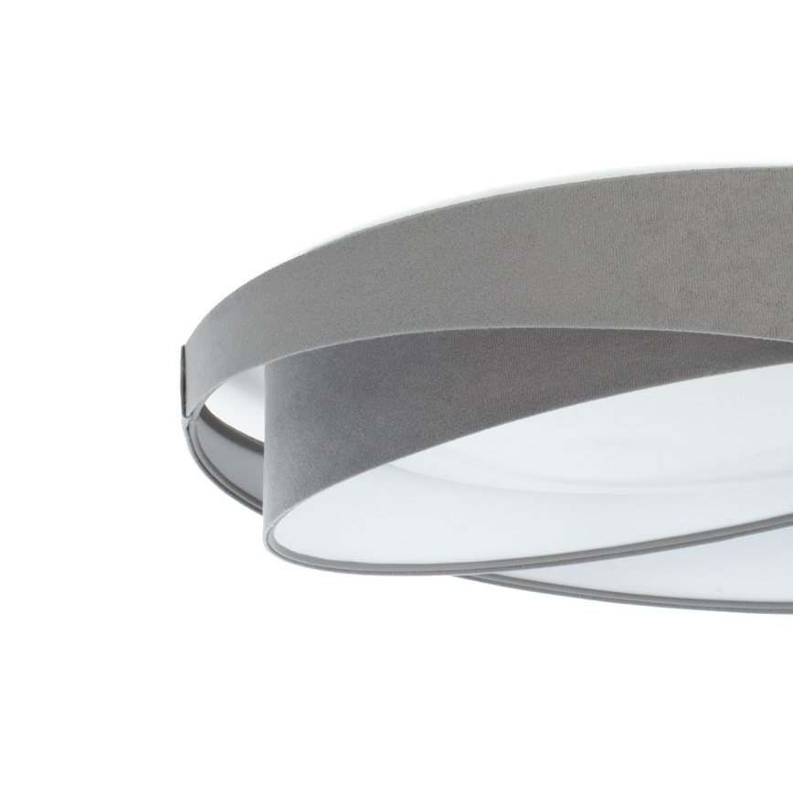 Φωτιστικό οροφής LED GALAXY MODERN LED/24W/230V διάμ. 55 εκ. γκρι/λευκό