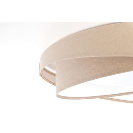 Φωτιστικό οροφής LED GALAXY MODERN LED/24W/230V, διάμ. 55 εκ., μπεζ/λευκό