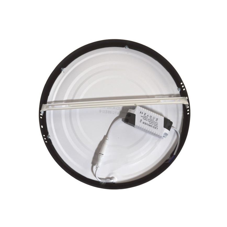 Φωτιστικό οροφής LED GERRIT LED/24W/230V 4000K μαύρο