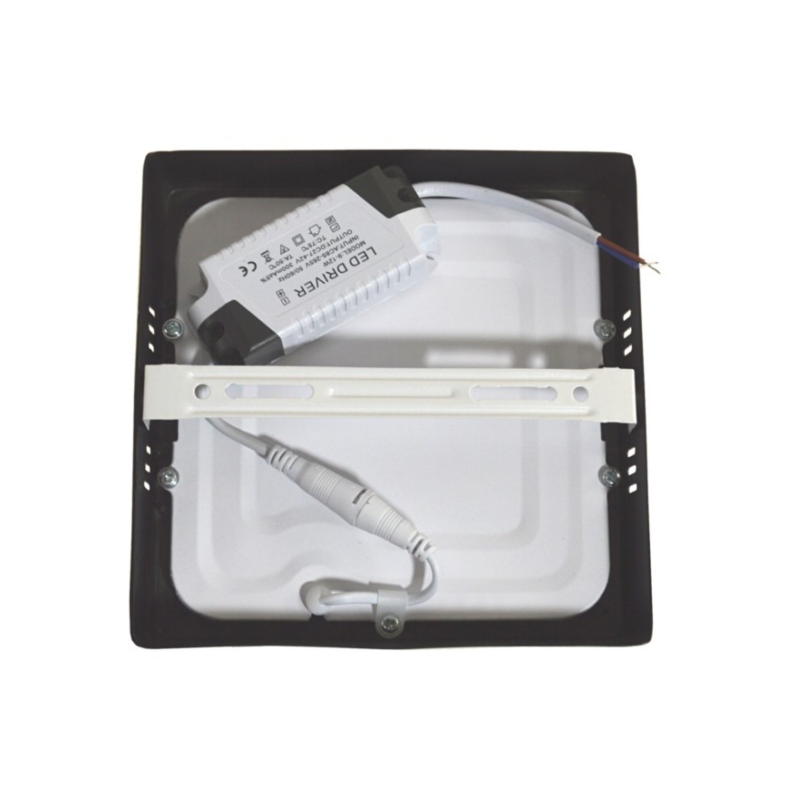 Φωτιστικό οροφής LED GERRY LED/12W/230V 4000K μαύρο