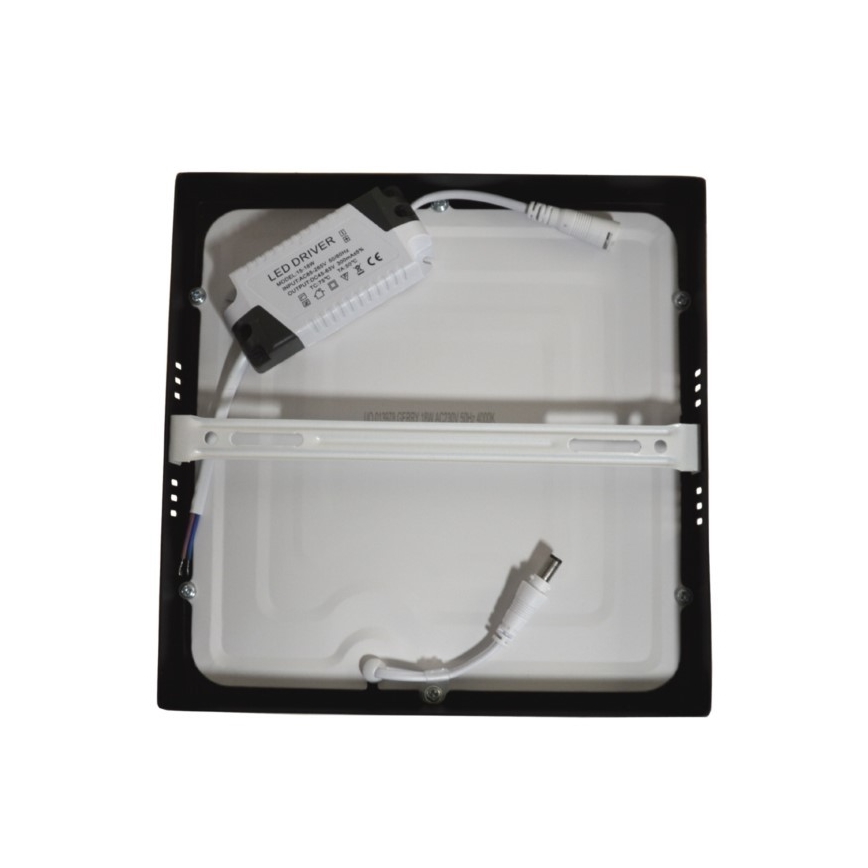 Φωτιστικό οροφής LED GERRY LED/18W/230V 4000K μαύρο