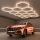 Φωτιστικό οροφής LED HEXAGON 570W/85-265V 4000K 522x298 cm CRI 90 IP44 λευκό