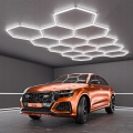 Φωτιστικό οροφής LED HEXAGON LED/570W/85-265V 6500K 522x298 cm CRI 90 IP44 λευκό