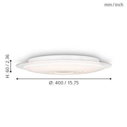Φωτιστικό οροφής LED IGROKA LED/18,8W/230V