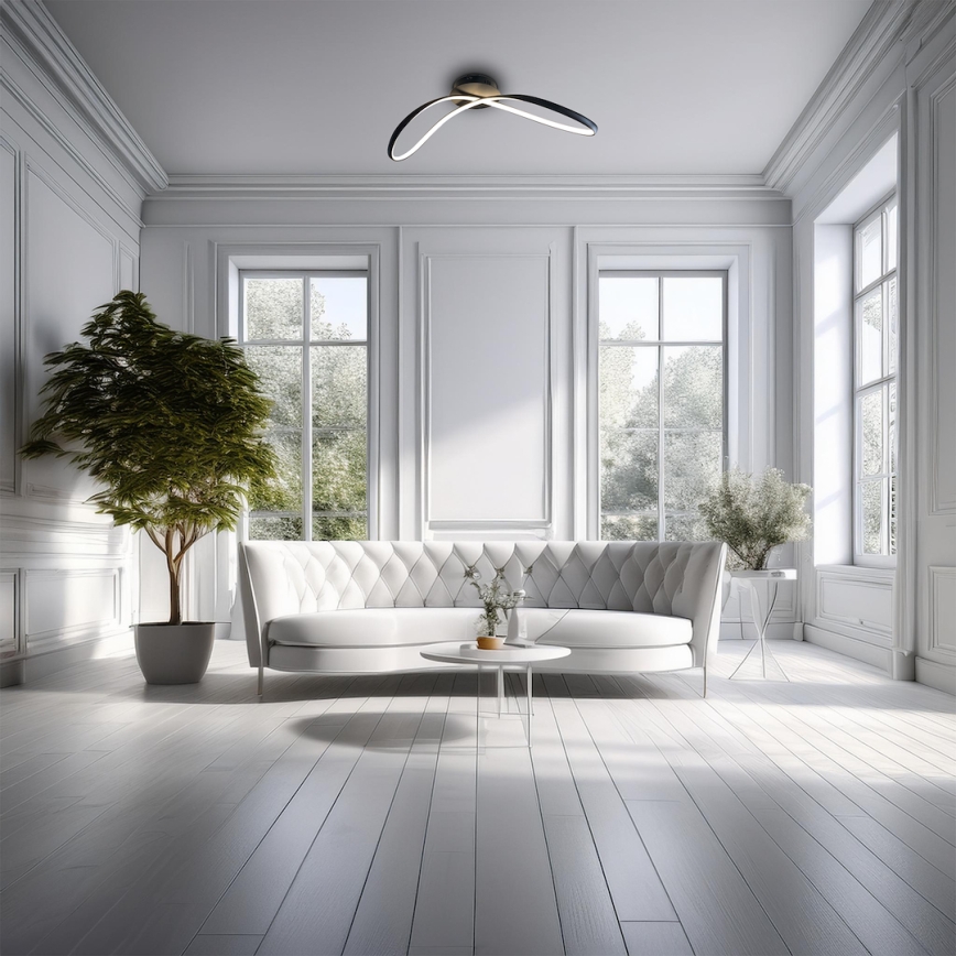 Φωτιστικό οροφής LED INFINITY LED/21W/230V μαύρο