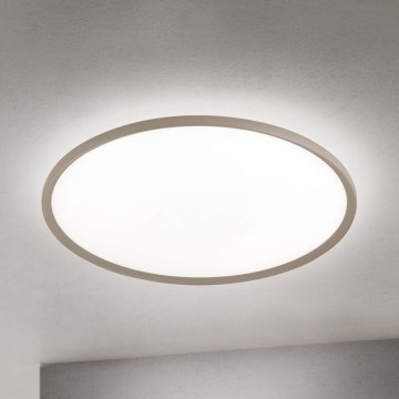 Φωτιστικό οροφής LED KANT LED/66W/230V 2700/3000/4000K διάμ. 80 cm μπεζ
