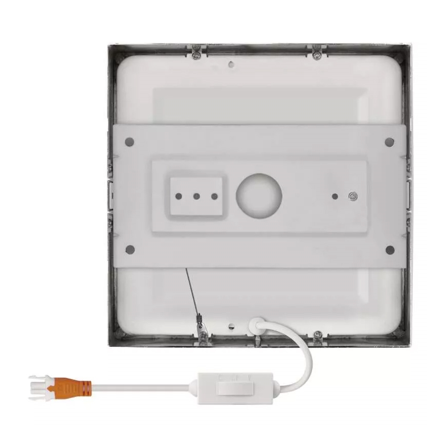 Φωτιστικό οροφής LED NEXXO LED/12,5W/230V 3000/3500/4000K 17x17 cm γυαλιστερό χρώμιο