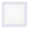 Φωτιστικό οροφής LED LED/12W/230V 2700K 16,3x16,3 cm λευκό