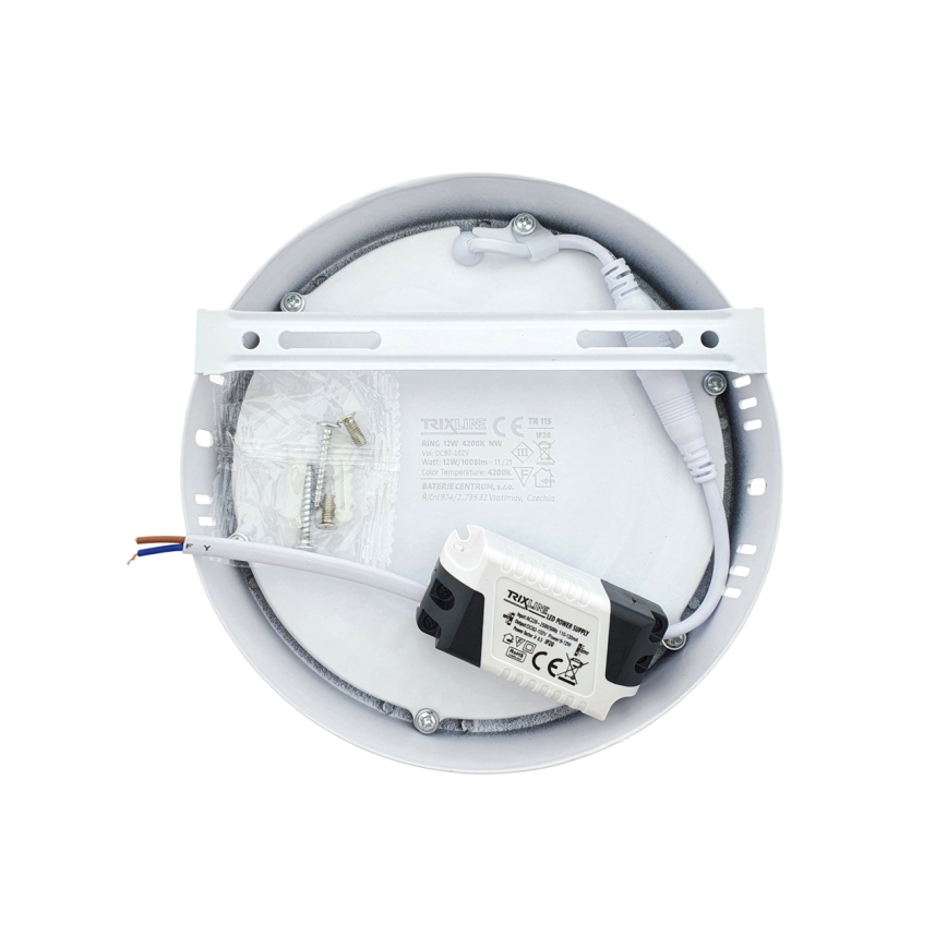 Φωτιστικό οροφής LED LED/12W/230V 4200K διάμετρος 16 cm λευκό
