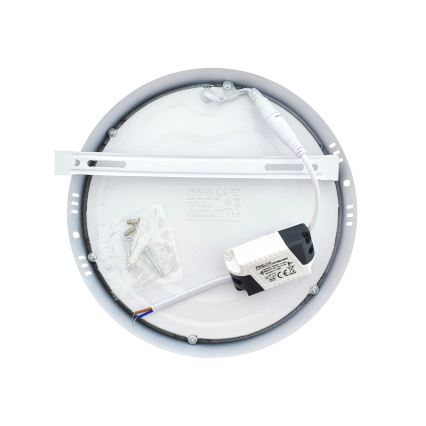 Φωτιστικό οροφής LED LED/18W/230V 4200K διάμετρος 21 cm λευκό