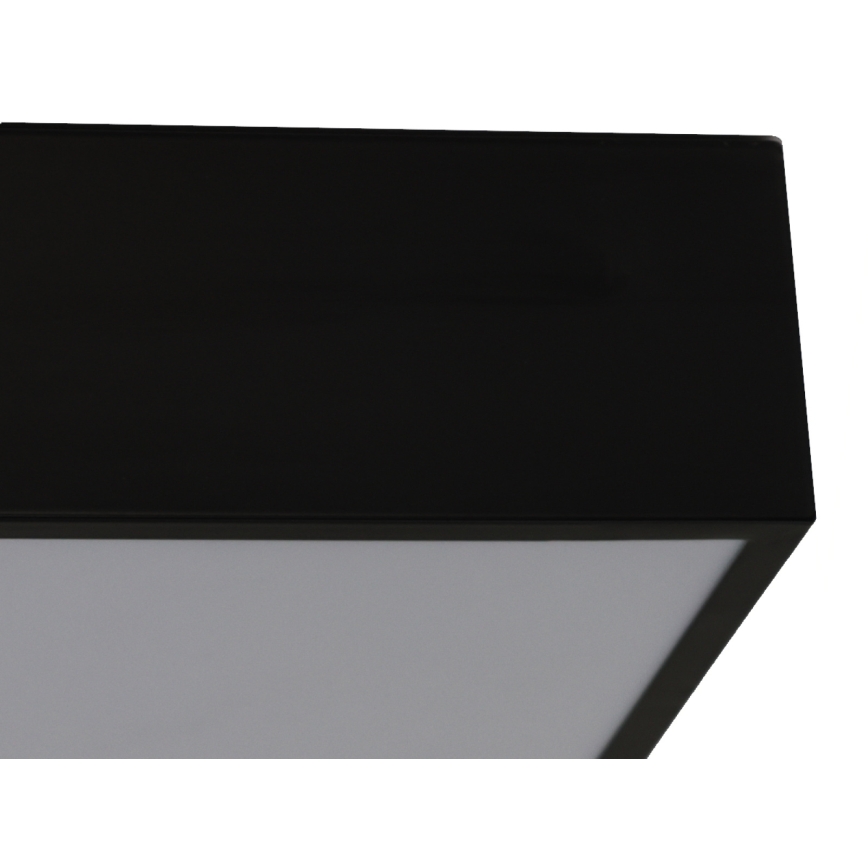 Φωτιστικό οροφής LED LED/215W/230V 3000/4000/6500K 80x80 cm μαύρο