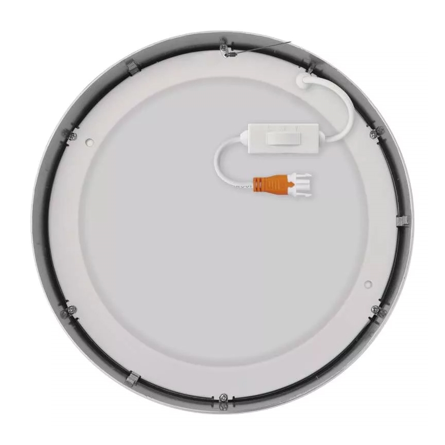 Φωτιστικό οροφής LED NEXXO LED/21W/230V 3000/3500/4000K διάμετρος 22,5 cm γυαλιστερό χρώμιο