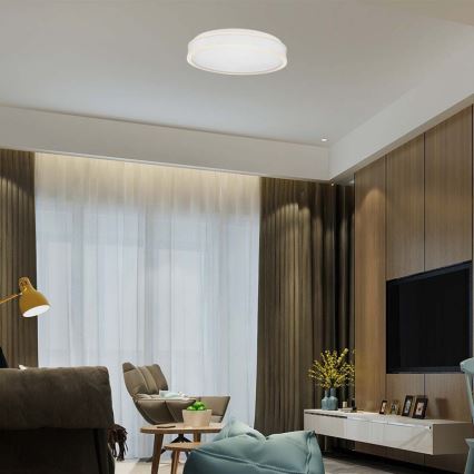 Φωτιστικό οροφής LED LED/24W/230V 4000K διάμετρος 45 cm λευκό