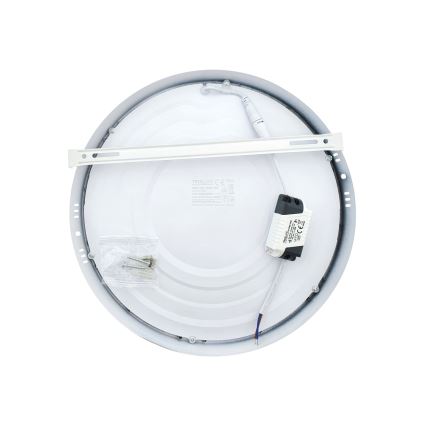 Φωτιστικό οροφής LED LED/24W/230V 4200K διάμετρος 28,5 cm λευκό