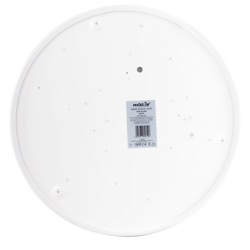 Φωτιστικό οροφής LED LED/50W/230V 4000K διάμετρος 50 cm λευκό