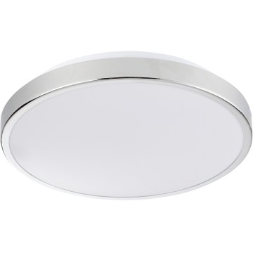 Φωτιστικό οροφής LED LIBRA/15W/230V 4000K Ø 29 cm γυαλιστερό χρώμιο