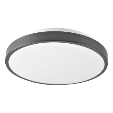 Φωτιστικό οροφής LED LIBRA LED/15W/230V 4000K Ø 29 cm μαύρο